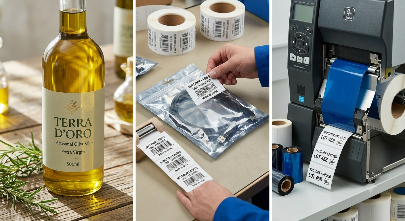 Industrial Barcode & Label Production